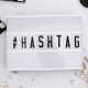 use hashtags