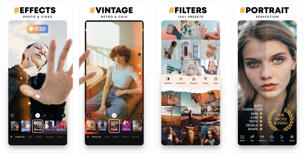 Prequel; Photo Editing Apps